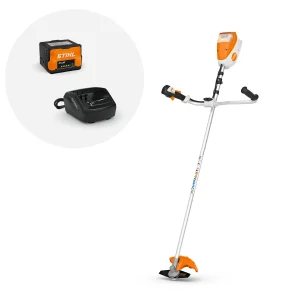 Desbrozadora de batería FSA 80, con batería y cargador