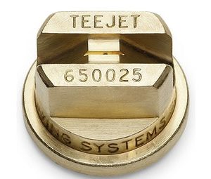 Boquilla de chorro plano de latón 65-0025